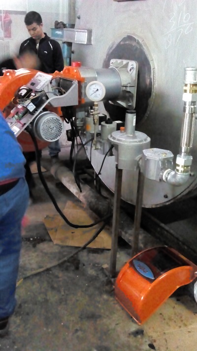 高士線業（深圳）工廠鍋爐節能改造施工圖片（圖三）