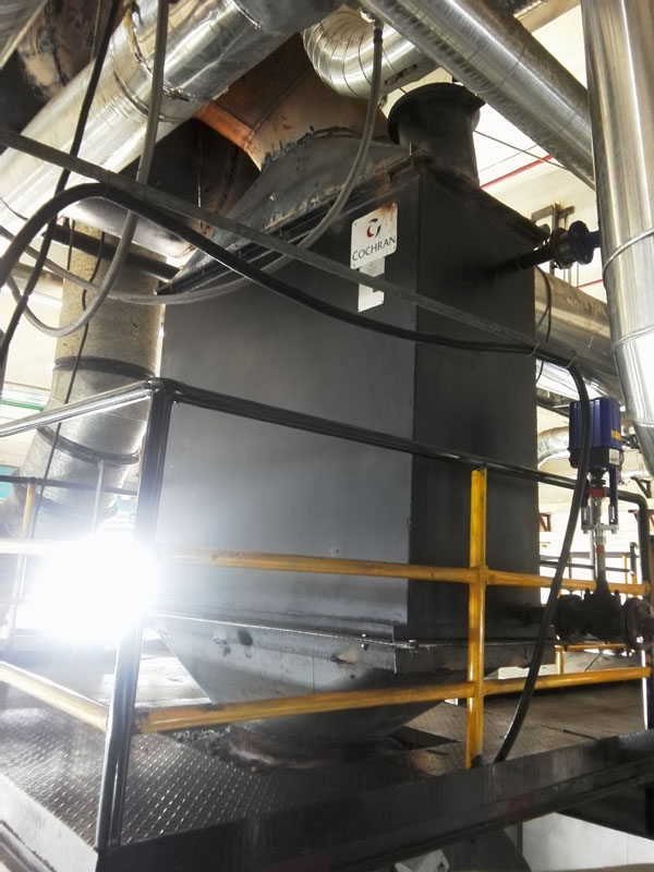 廣州蒸汽鍋爐煙溫余熱自控節能設計改造工程(圖一)