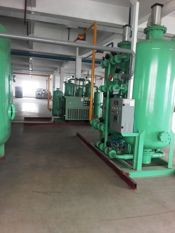 比亞迪深圳制氮設(shè)備及管道系統(tǒng)安裝工程（圖三）