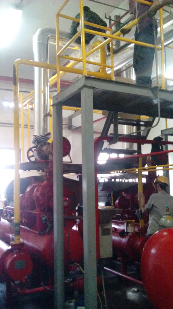 南海油脂深圳氨制冷設備安裝圖片工程(圖四)